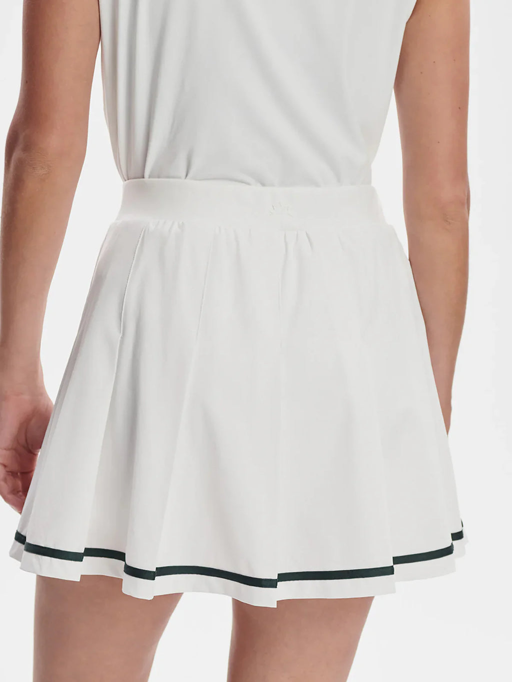 Varley Clarendon 2.0 High Rise Tennis Skort 16 in White