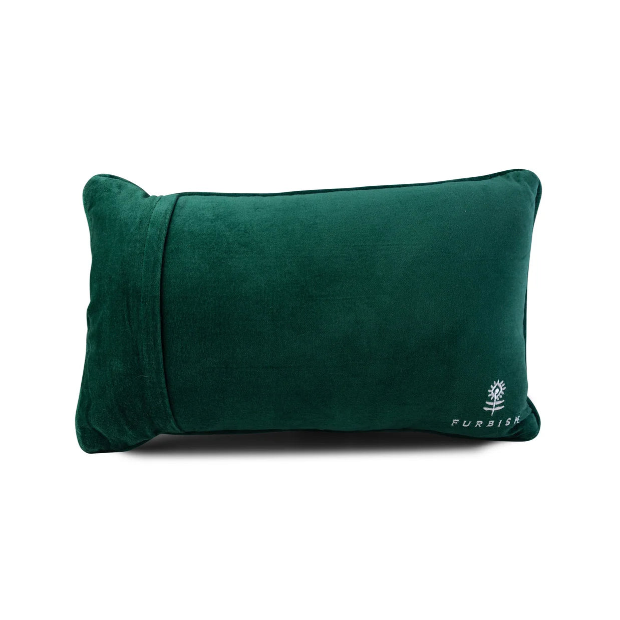 Causing a Racket Needlepoint Pillow by Furbish