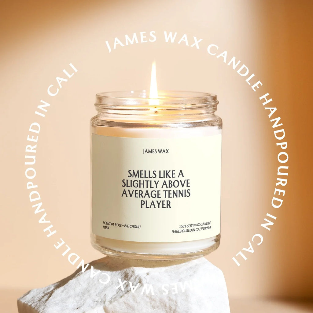 James Wax “Smells like Above Average Tennis Player” Candle – Mimosa & Pineapple