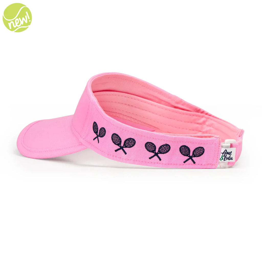 Ame & Lulu Kid's Canvas Tennis Visor