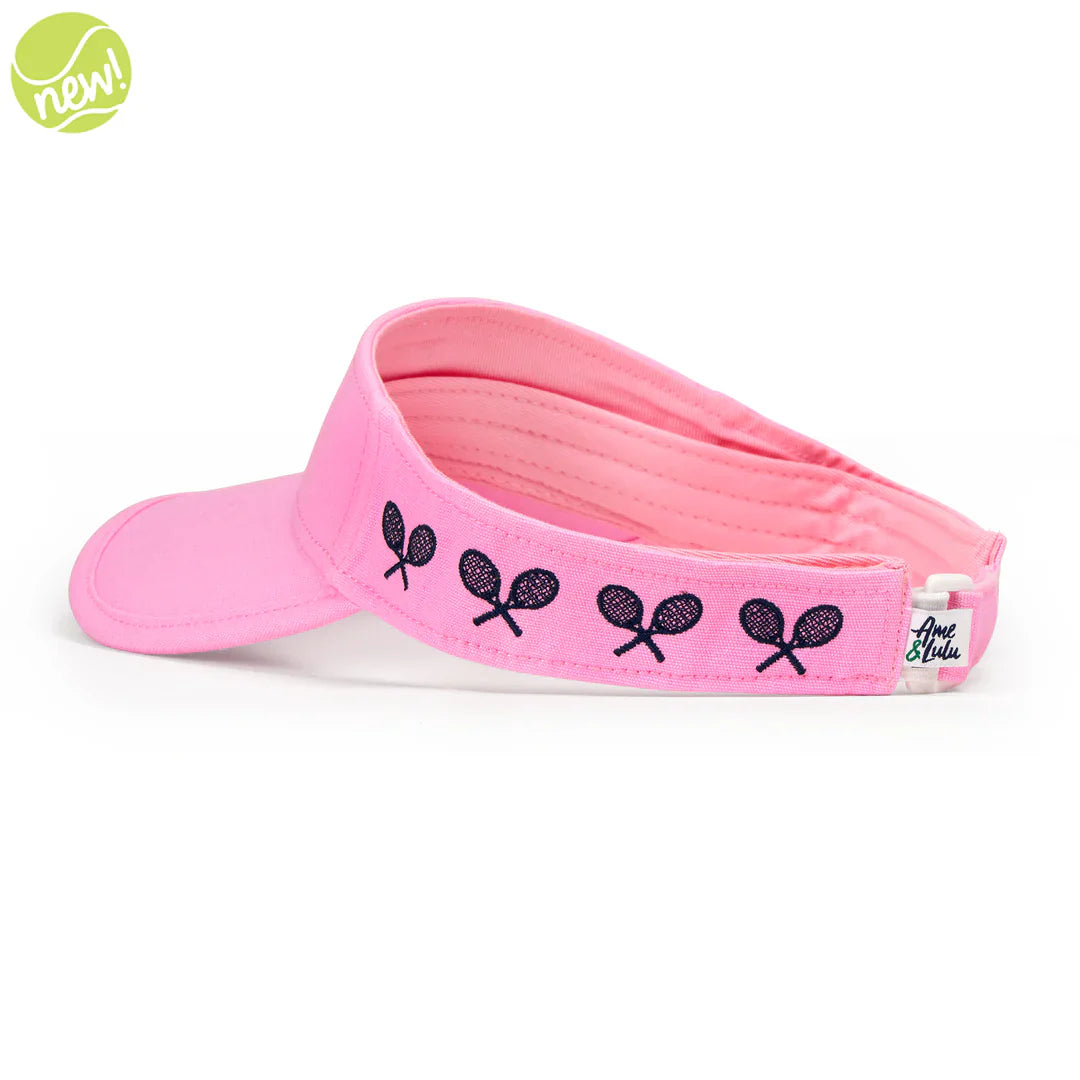 Ame & Lulu Kid's Canvas Tennis Visor