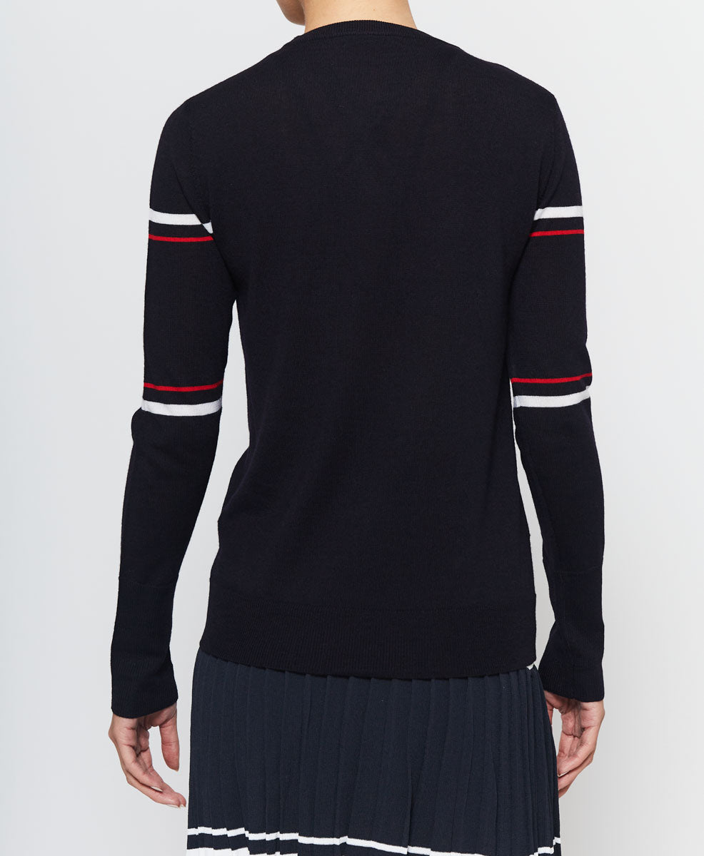 L'ETOILE TENNIS RACQUET SWEATER