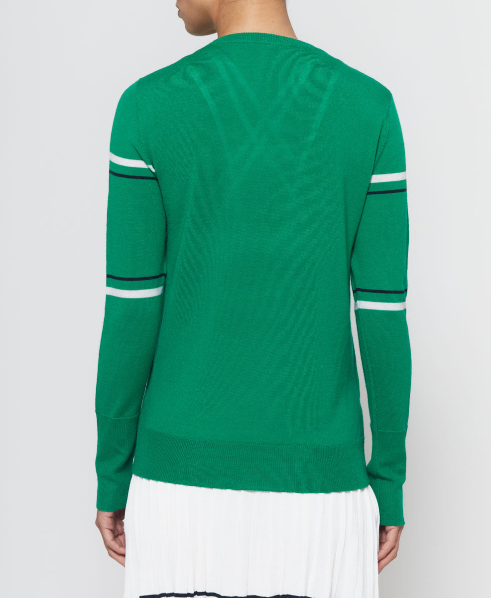 L'ETOILE TENNIS RACQUET SWEATER