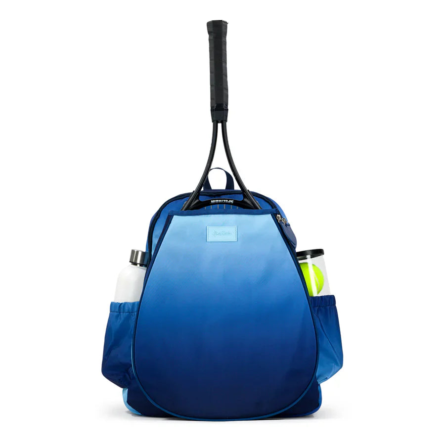 Ame & Lulu Game On Tennis Backpack in Navy Ombre