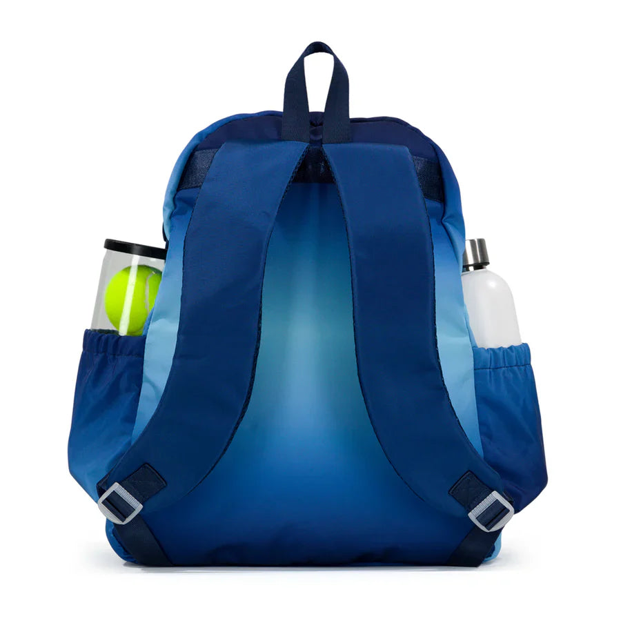 Ame & Lulu Game On Tennis Backpack in Navy Ombre