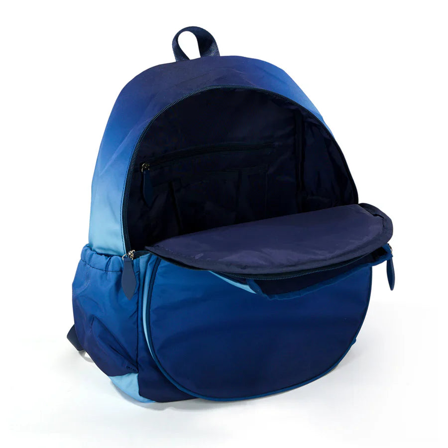 Ame & Lulu Game On Tennis Backpack in Navy Ombre