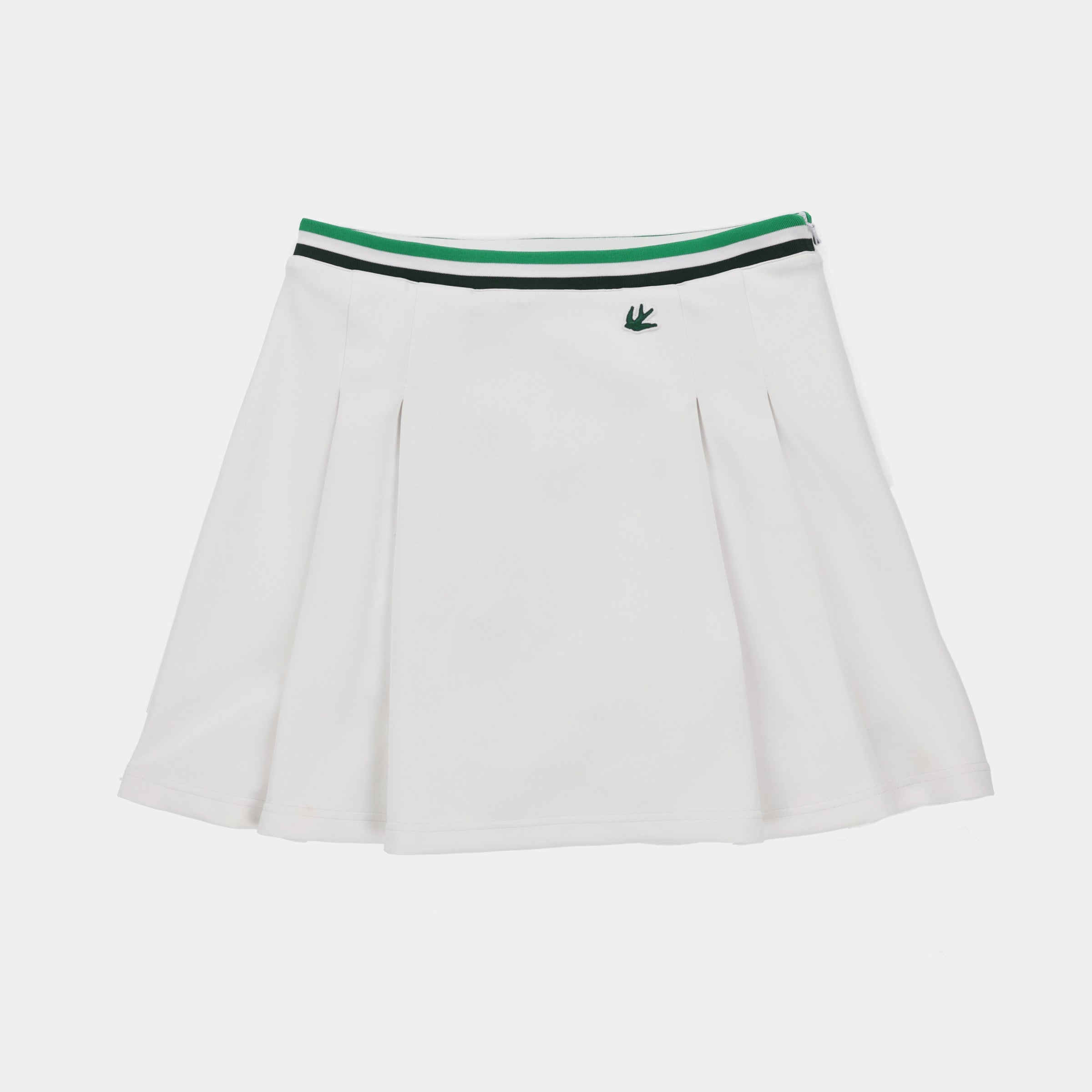 Tilley Striped Scuba Pleated Tennis Skirt