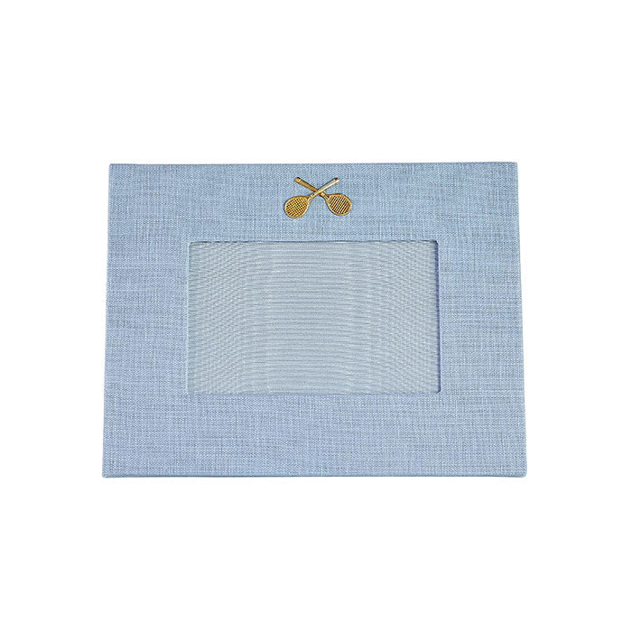 Linen Tennis Frame by Caitlin Wilson Design