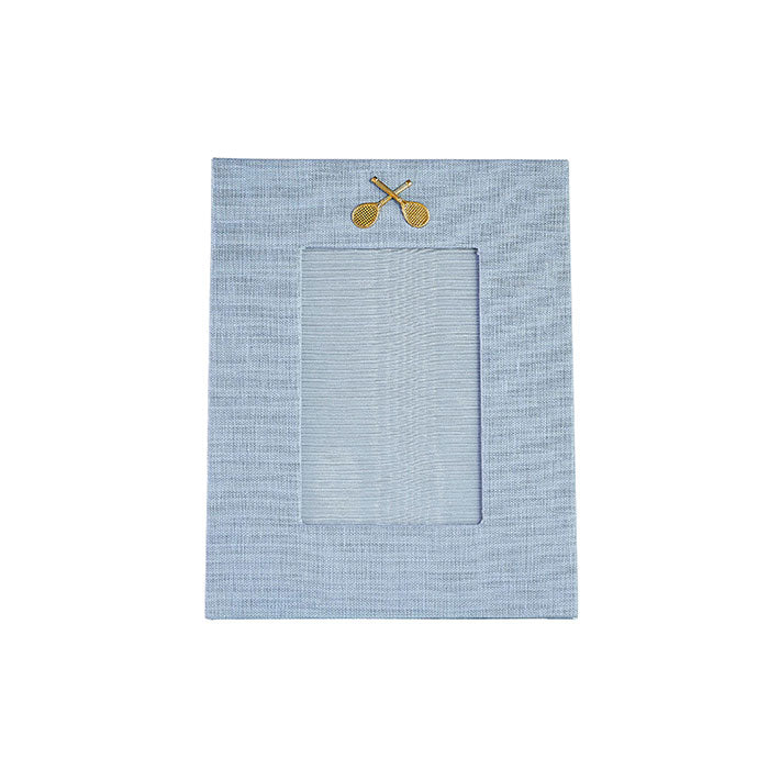 Linen Tennis Frame by Caitlin Wilson Design