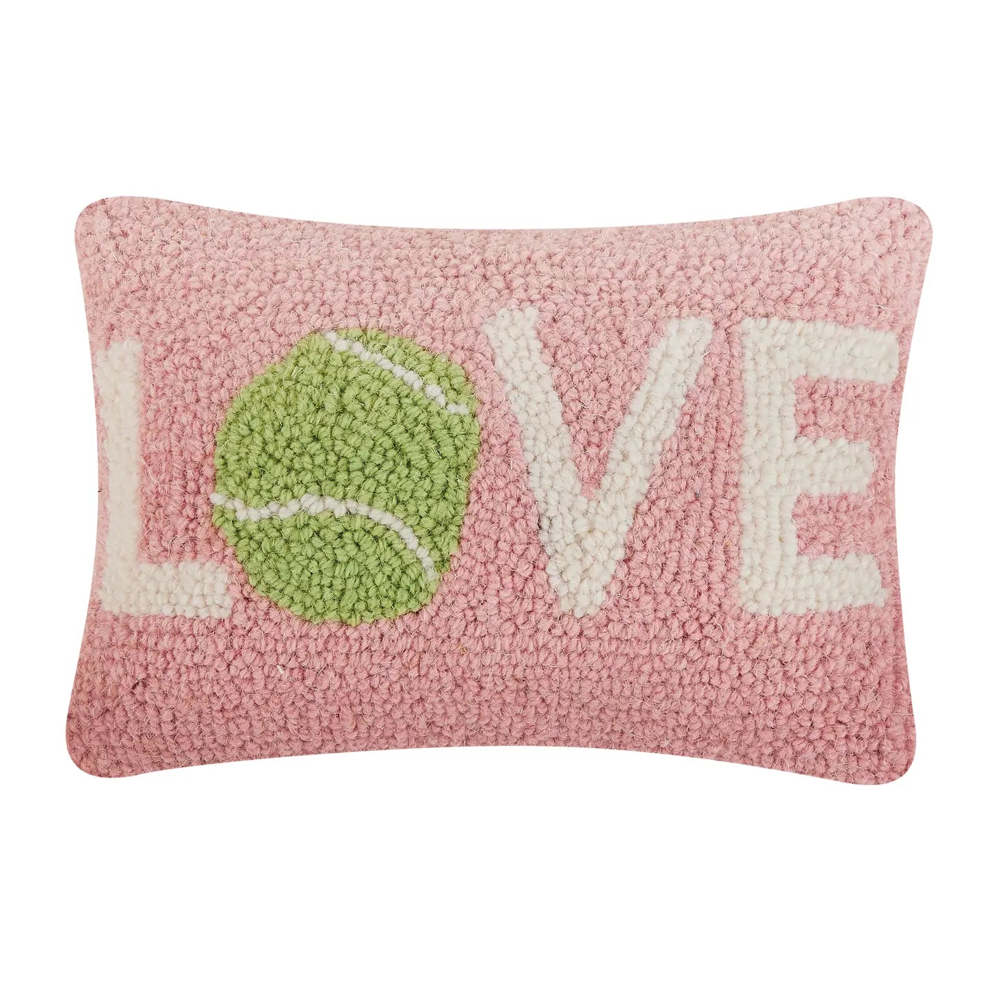 Tennis Love Hook Throw Pillow