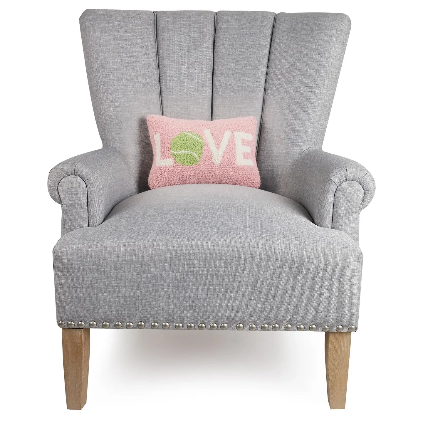 Tennis Love Hook Throw Pillow