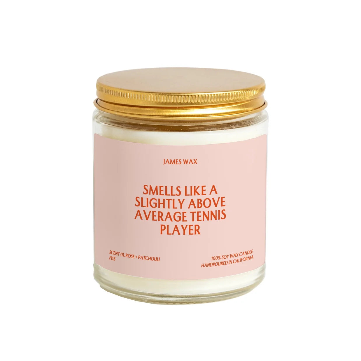 James Wax “Smells like Above Average Tennis Player” Candle – White Tea & Jasmine