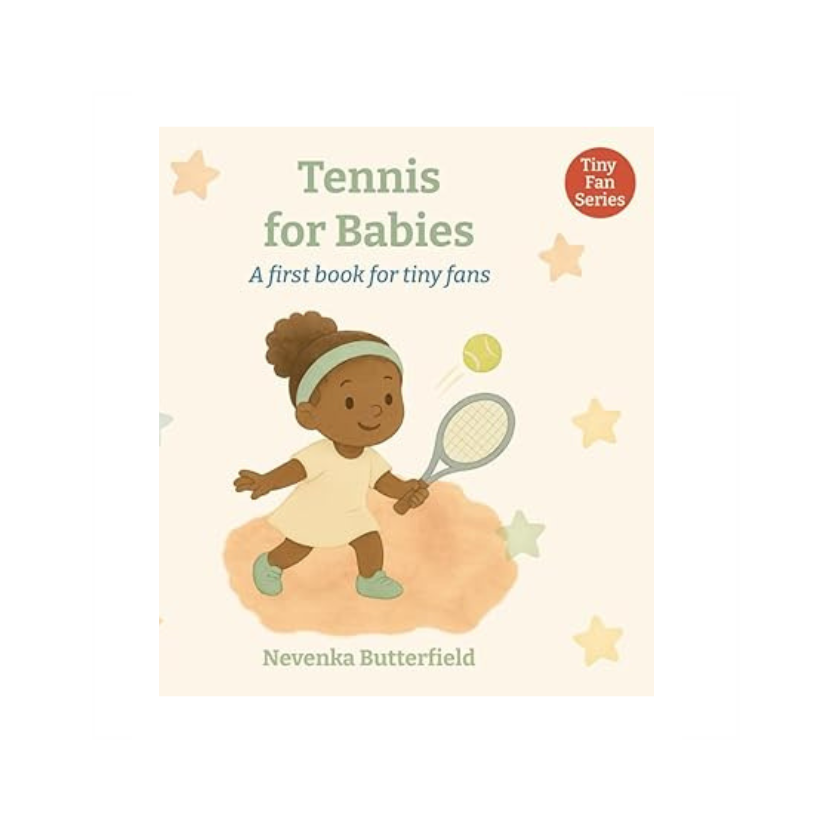 Tennis for Babies – Pastel Illustrated Paperback Gift Book for Sporty Families