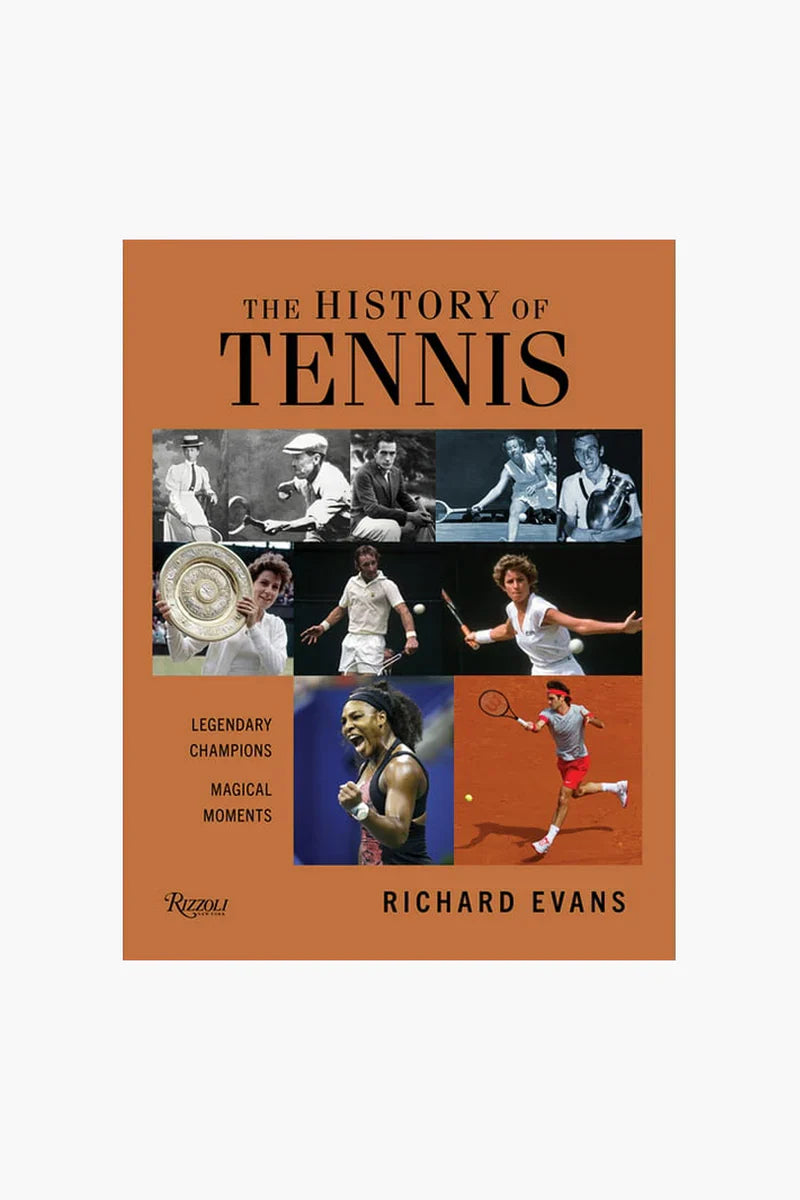 The History of Tennis Coffee Table Book