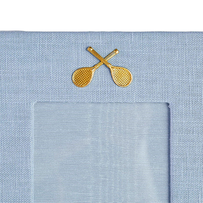 Linen Tennis Frame by Caitlin Wilson Design